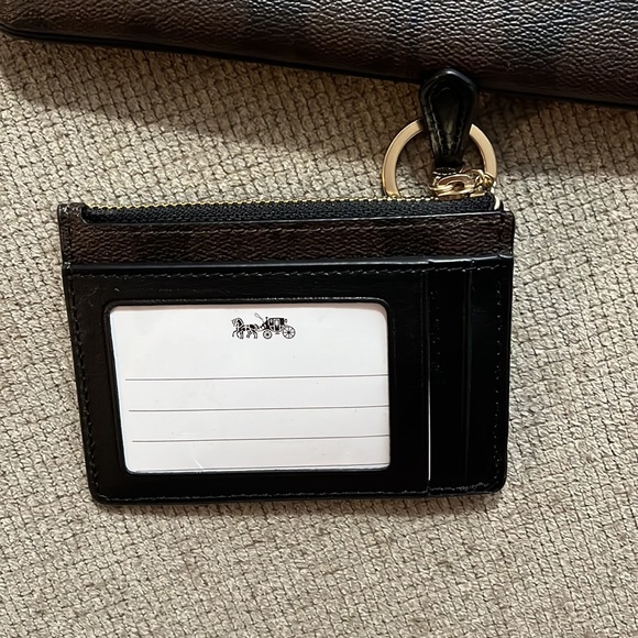 Coach Large Wristlet & Card Holder Bundle - Picture 3 of 9